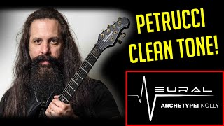 John Petrucci Clean Guitar Tone Demo with the Archetype Nolly amp sim plugin by Neural DSP [upl. by Dorena]