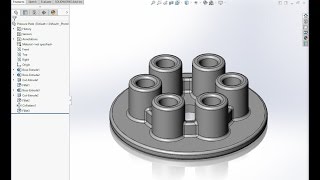 SOLIDWORKS Tutorial quotIntroduction to SOLIDWORKS My first partquot 0110 [upl. by Assert]