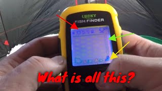 Lucky Sonar Fish Finder How To Use It [upl. by Avek]