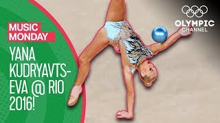 Yana Kudryavtsevas iconic Rhythmic Gymnastics performance at Rio 2016  Music Monday [upl. by Eliath396]