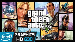 GTA 5 GamePlay in Intel HD Graphics 630 [upl. by Zeta]