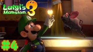 Luigis Mansion 3  Walkthrough Part 4 Mice Chase at the 2F Mezzanine floor [upl. by Ronoel]