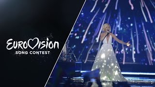 Polina Gagarina  A Million Voices Russia  LIVE at Eurovision 2015 SemiFinal 1 [upl. by Ellenehs]