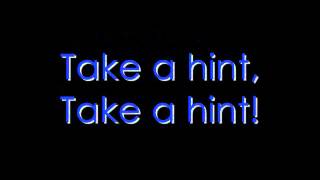 Take A Hint Lyric Video [upl. by Batty]