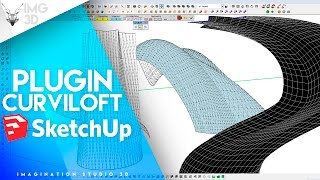 Descarga plugin Curviloft para Sketchup  EXPLICADO FACIL [upl. by Hadlee424]