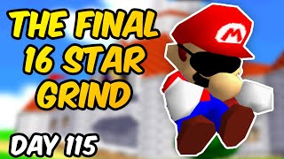 BLINDFOLDED SM64  16 Star for WR Day 115 [upl. by Crosley]