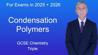 GCSE Chemistry Revision quotCondensation Polymersquot Triple [upl. by Malvia]