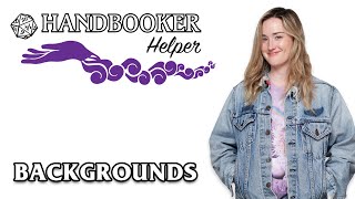 Handbooker Helper Backgrounds [upl. by Adena806]