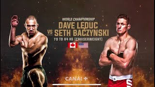 Dave Leduc vs Seth Baczynski FULL LETHWEI FIGHT HD🔥 [upl. by Enuj115]