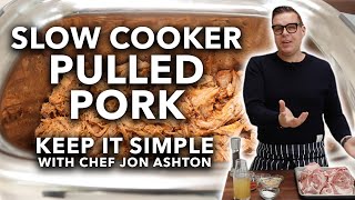 The Best Slow Cooker Pulled Pork  Keep It Simple [upl. by Ititrefen777]