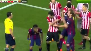 Neymar Jr Rainbow Flick vs Athletic Bilbao [upl. by Agni]