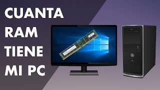 Cómo saber CUANTA MEMORIA RAM TIENE MI PC en Windows [upl. by Bashuk]