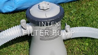 How to install the Intex filter pump [upl. by Avonasac]