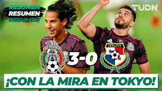 Resumen y goles  México 30 Panamá  Amistoso CONCACAF  TUDN [upl. by Anilatsyrc618]