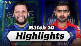 Multan Sultans vs Karachi Kings  Full Match Highlights  Match 10  28 Feb  HBL PSL 2020MB1 [upl. by Orgell]