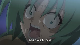 Higurashi no naku koro ni  Shion stabs Keiichi then falls [upl. by Charmion622]