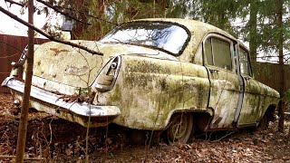 Rusty Abandoned Muscle Car full RESTORATION Incredible Restoration from trash to Hot Car [upl. by Yllet]