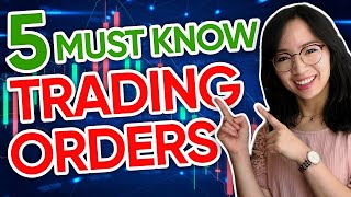 5 Types of ORDERS You Must Know For Trading [upl. by Leong]