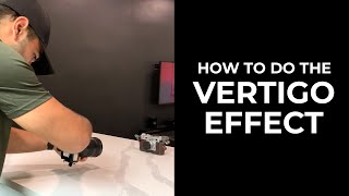 How To Do The Dolly ZoomVertigo Effect Shorts [upl. by Lynnelle]