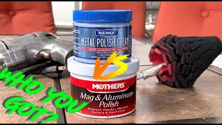 Mothers VS Black Magic Which Aluminum polish works better [upl. by Suirradal305]