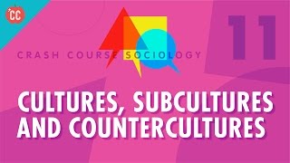 Cultures Subcultures and Countercultures Crash Course Sociology 11 [upl. by Leola679]