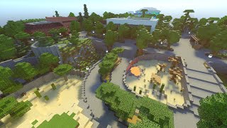 Minecraft  Zoo Completed Tour [upl. by Anua58]