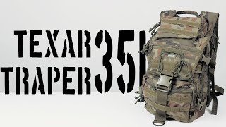 Texar Traper 35L Tactical Backpack [upl. by Ahsekin394]