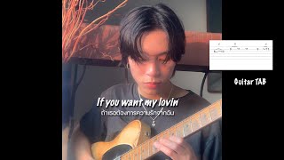 Body Back  Gryffin ft Maia Wright  Guitar Cover TAB [upl. by Maure856]