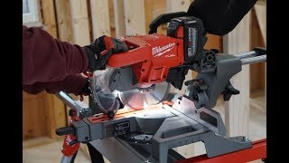 Milwaukee M18 Fuel 7 14quot Dual Bevel Miter Saw Review [upl. by Dyana]