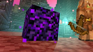 What is CRYING OBSIDIAN How to GET and USE it in Minecraft 116 Nether Update [upl. by Tomas494]