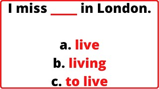 English Grammar Quiz Gerund vs Infinitive  Whats The Difference  English MasterClass [upl. by Nemrak]