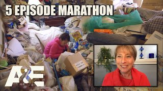 Hoarders Top Episodes MARATHON  Binge Them w Dorothy the Organizer Part 1  AampE [upl. by Akenaj]