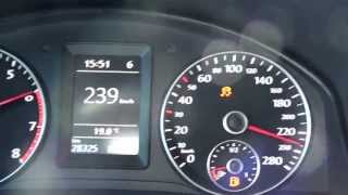 VW Scirocco 14 TSi 240 HP DSG 0240 Kmh Stage 2 Revo Acceleration [upl. by Donelu]