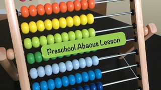 Preschool Abacus Lesson [upl. by Nilrac]