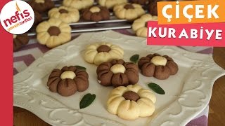 Çiçek Kurabiye  Kurabiye Tarifi  Nefis Yemek Tarifleri [upl. by Aneehta365]