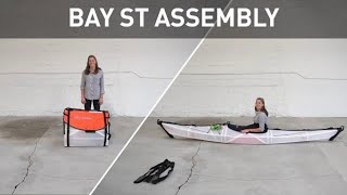 Oru Kayak Bay ST Assembly Guide 2018 Model [upl. by Oflodur]