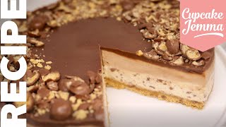 Malteser Cheesecake Recipe amp Tutorial  Cupcake Jemma [upl. by Aettam]