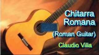 Chitarra Romana Roman Guitar  Claudio Villa Subt Italian amp English [upl. by Salohci]