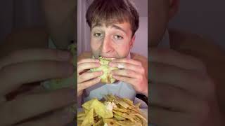 GIGANTIC BURRITO MUKBANG 🌯 [upl. by Ldnek423]