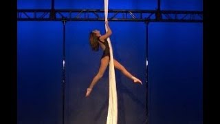 Aerialympics 2018  First Place JR Advanced Silks Kamryn BellAerial Silks [upl. by Dev]