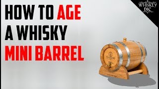 How To Age A Whisky Mini Barrel [upl. by Accebber369]