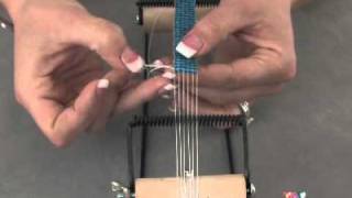 How to Work with a Bead Loom [upl. by Eirellav863]