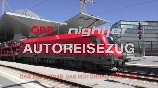 ÖBB nightjet  Autoreisezug der ÖBB [upl. by Evadne]