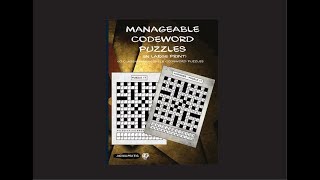 BOOK Manageable Codeword Puzzles in large print [upl. by Kessler43]