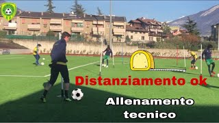 Allenamento di calcio  attivazione tecnica [upl. by Muhammad]