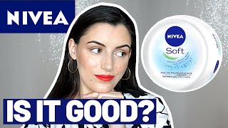 SPECIALIST testing NIVEA SOFT MOISTURIZING CREAM review ingredients is it good [upl. by Poirer14]