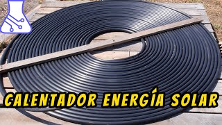 Energía Solar Calentador de Agua con Tubo de Riego Panel Solar Térmico Energía Renovable ☀️ [upl. by Reyem]