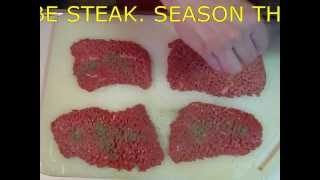 HOW TO COOK CUBE STEAKS EZ MEAL [upl. by Zora]