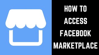 How to Access Facebook Marketplace [upl. by Isbella]