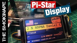 Nextion Display for PiStar MMDVM DMR Hotspot  TheSmokinApe [upl. by Assi]